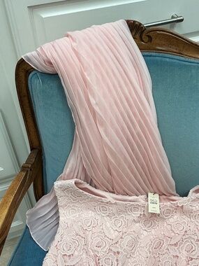 Plus size cocktail dress with matching wrap perfect for weddings NWT
